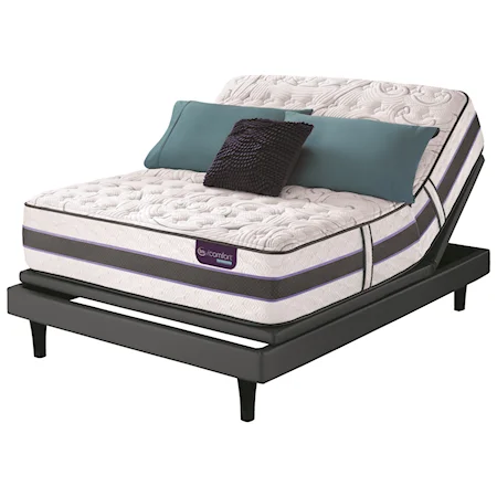 Cal King SmartSupport™ Cushion Firm Mattress and Pivot iC Adjustable Foundation